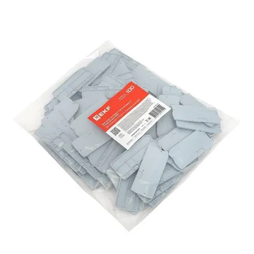 Заглушка для 4 Push-in 3 вывода сер. EKF EP-PIT-4-3 фото 4