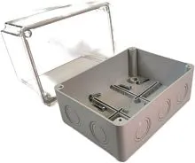 Корпус распаячной коробки 150х110х140мм перфориванные стенки пластик Cetinkaya Pano CP1471