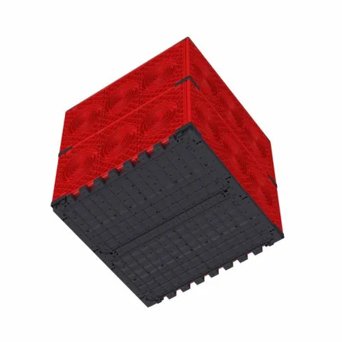 Колодец пластиковый для кабельной канализации с пластиковым люком 750х750х750 DKC 270750 фото 2