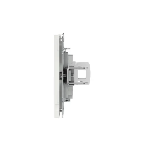 Розетка компьютерная 1-м KANT RJ45 кат.6A без шторки бел. магнолия DKC 7000673 фото 4