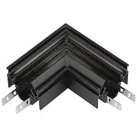 Коннектор TRM-PC20-CCN-B угловой для шинопровода для натяжных потолков магнитн. NOVA черн. Эра Б0063942
