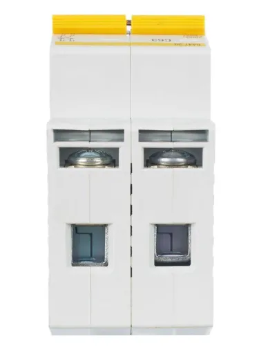 Выключатель автоматический модульный 2п C 63А 4.5кА ВА47-29 KARAT IEK MVA20-2-063-C фото 5