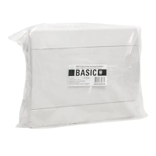 Щит ЩРВ-П-12 IP41 бел. дверца (пром. упак.) Basic EKF pb-v-12w-bas фото 5