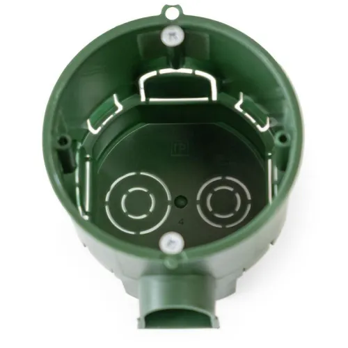 Коробка установочная углубленная безгалогенная (HF) 68х60 с саморезами Промрукав 80-0550См фото 4