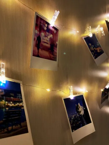 Гирлянда светодиодная "Прищепки" ILD-30WW-BO-PN 2.9м элементы питания 2хAA SHLights 4690601047151 фото 2