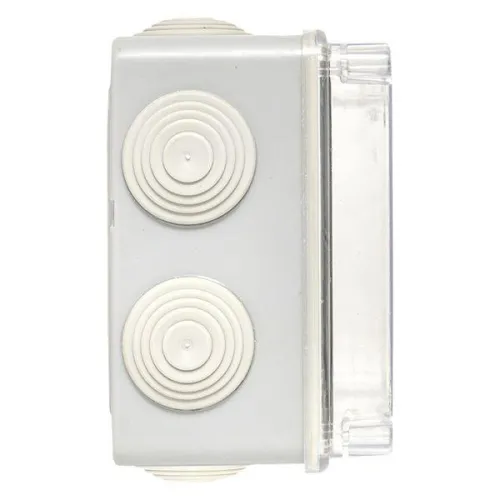 Коробка распаячная КМР-050-041пк пылевлагозащ. 150х110х70 10 мембранных вводов уплот. шнур. прозр. крышка PROxima EKF plc-kmr-050-041pk фото 5