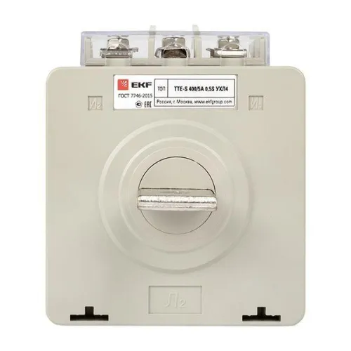 Трансформатор тока ТТЕ-А 400/5А кл. точн. 0.5S с клеммой напряжения PROxima EKF tte-S-400-0.5S фото 4