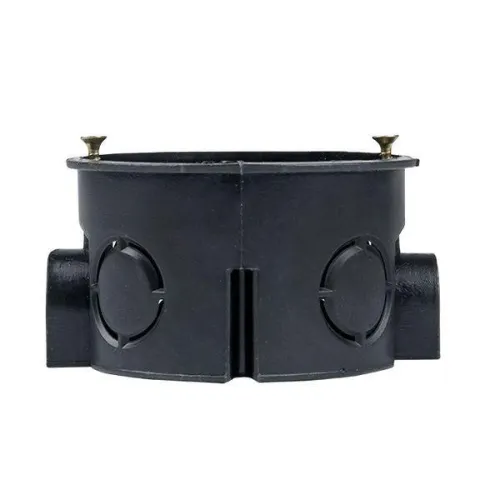 Коробка установочная КМТ-010-044 приборная со стыковочными узлами и саморезами для твердых стен 71х42 розн. стикер PROxima EKF plc-kmt-010-044-r фото 3