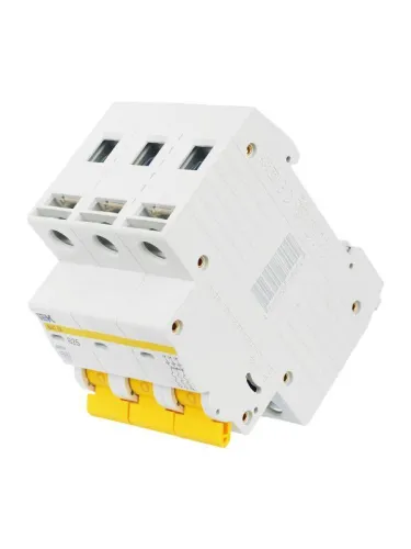 Выключатель автоматический модульный 3п B 25А 4.5кА ВА47-29 KARAT IEK MVA20-3-025-B фото 6