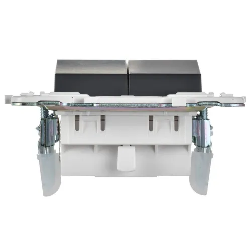 Выключатель 2-кл. SKANDY 10А SK-V04T титан IEK SK-V20-0-10-K48 фото 4