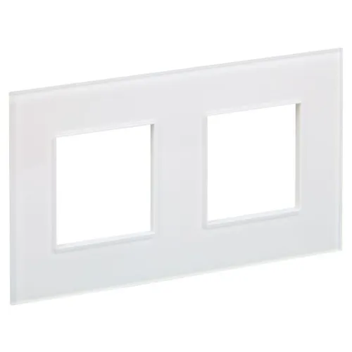 Рамка 2-м SKANDY SK-F22W стекло арктич. бел. IEK SK-M22-G-K01