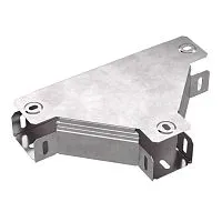 Ответвитель для лотка Т-образ. 50х50 с крышкой Стандарт Промрукав PR16.0566