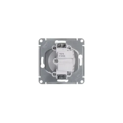 Розетка 1-м СП Glossa 16А IP20 без заземл. механизм бел. SE GSL000141 фото 5