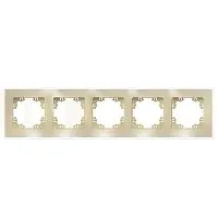 Рамка 5-м Афина стеклянная зол. UNIVersal 2294