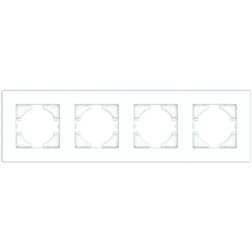 Рамка 4-местн City бел. GUSI С1114-001
