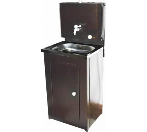 Умывальник дачный КОМФОРТ с подогревом нерж. мойка медь Вихрь 74/4/7 фото 3