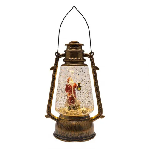 Фонарь декоративный Санта Клаус 1LED тепл. бел. 1.5Вт IP20 эффект снегопада с подсветкой Neon-Night 501-066 фото 6