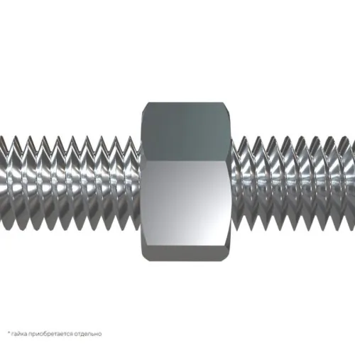 Шпилька резьбовая М12 L1000 DIN 975 высокопрочн. класс прочн. 5.8 OBO 3141306 фото 3