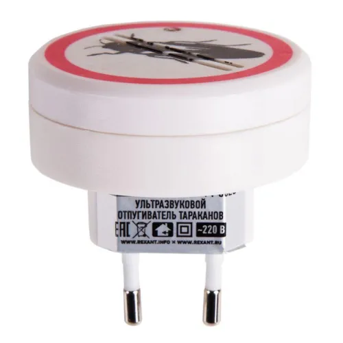 Отпугиватель тараканов ультразвуковой Rexant 71-0025 фото 4