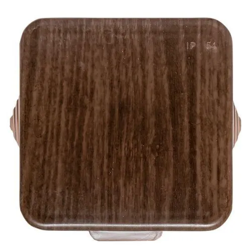 Коробка распаячная КМР-030-036 пылевлагозащ. 65х65х50 4 мембранных ввода темн. дерево PROxima EKF plc-kmr2-030-036-t фото 3