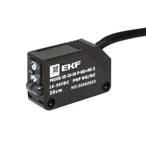 Датчик оптический бесконтактный EKF PROXIS-3D-20-30-P-NO+NC-2 фото 4