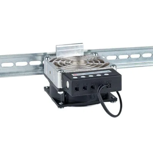 Обогреватель на DIN-рейку с вентилятором 100Вт 230В IP20 Quardo PROxima EKF heater-vent-q-100-20 фото 6
