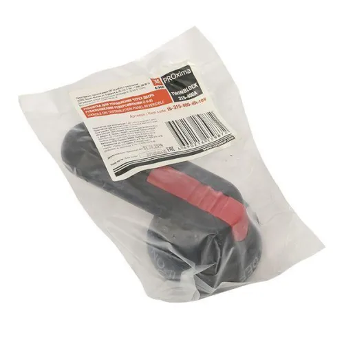 Рукоятка для управления через дверь рубильниками реверсивными (I-0-II) TwinBlock 315-400А PROxima EKF tb-315-400-dh-rev фото 3