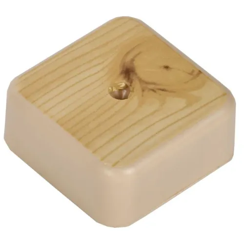 Коробка распаячная ОП 50х50х20 IP20 КМ41206-04 (4 клем. 3кв.мм) сосна IEK UKO10-050-050-020-K34 фото 5