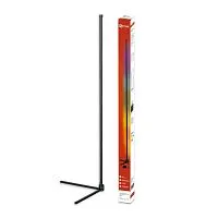 Светильник светодиодный ТСО 01Ч 12Вт RGB напольн. с пультом ДУ с адаптером черн. IN HOME 4690612049212