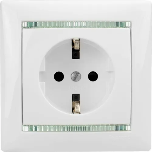 Рамка 1-м Valena бел./крис. Leg 774461 фото 7