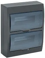 Корпус навесной ЩРН-П-24 Krepta 3 IP41 пластик. черн. IEK MKP12-N-24-41-K02
