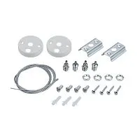 Комплект SRB2-WH 2м для подвесного монтажа шинопровода RB бел. IN HOME 4690612060736