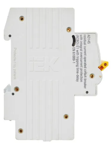 Выключатель автоматический дифференциального тока селективный 4п 50А 100мА тип AC АД14S KARAT IEK MAD13-4-050-C-100 фото 5