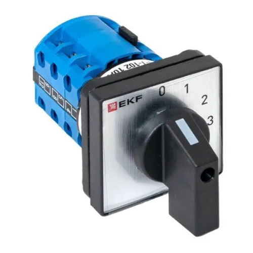 Переключатель кулачковый ПК-1-102 2п 10А "0-1-2-3" EKF pk-1-102-10 фото 8