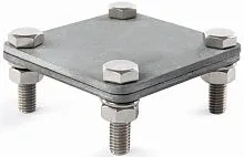 Соединитель крестовой полосы до 40мм сталь гор. цинк OBO 5314666_V1