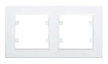 Рамка 2-м Karea горизонт. бел. Makel 56001702