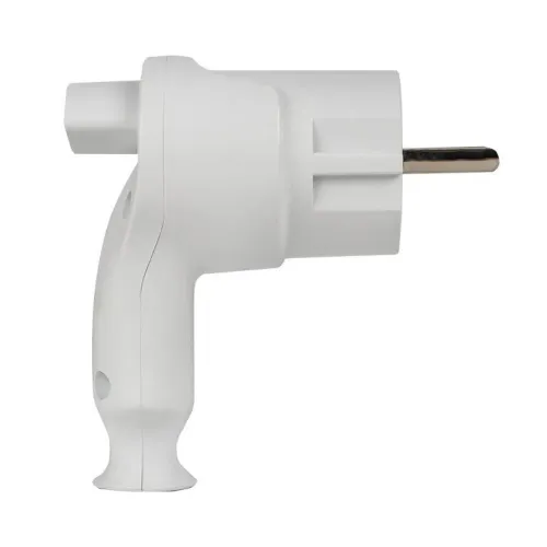 Вилка с кнопкой извлечения 16А 250В с заземл. бел. EKF AVP-16-k фото 6