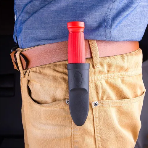 Нож монтажника нержавеющая сталь двухсторонняя заточка лезвие 33мм Rexant 12-4931 фото 3