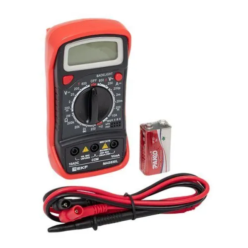 Мультиметр цифровой MAS830L Master EKF In-180701-pm830L фото 4
