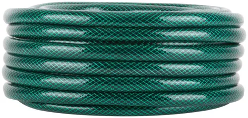 Шланг поливочный трехслойный армированный 1/2дюймх1.8ммх15м зел. КУРС 76304 фото 2