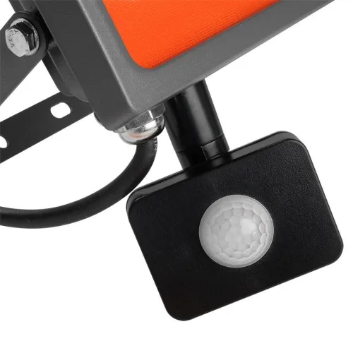Прожектор светодиодный PFL-SC SENSOR 30Вт 6500К IP54 190-260В ДО закален. матов. стекло датчик движения инфракрасный JazzWay 5001411 фото 5
