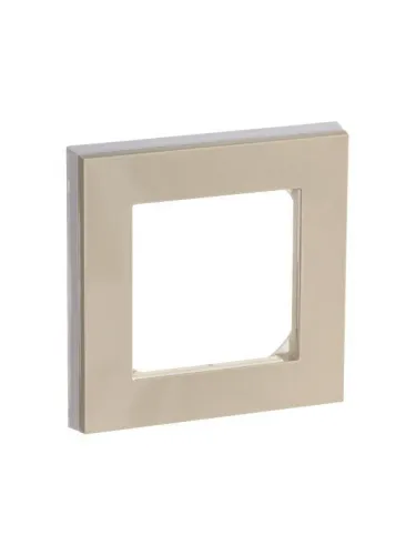 Рамка Levit 1п сл. кость/бел. ABB 2CHH015010A6017 фото 3