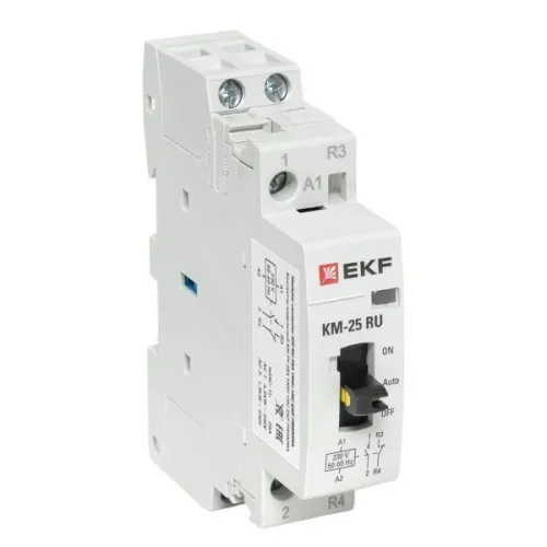 Контактор модульный КМ РУ 25А 1NO+1NC (1 мод.) PROxima EKF km-1m-25-11