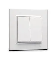 Выключатель 2-кл. СП Karea 10А IP20 бел. Makel 56001003