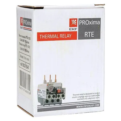 Реле тепл. РТЭ 1312 5.5-8А EKF rel-1312-5.5-8 фото 3