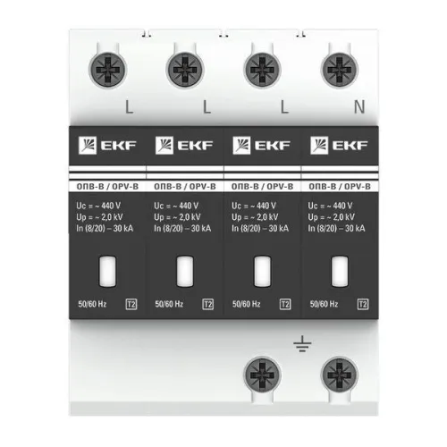 Ограничитель перенапряжения имп. ОПВ-В4 EKF opv-b4 фото 4