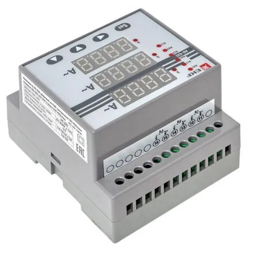 Амперметр цифровой AD-G33 3ф на DIN EKF ad-g33 фото 10