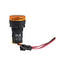 Индикатор тока и напряжения OptiSignal Compact D22 С7-VAM-5 желт. 50-500В AC/0-100А AD22VAM КЭАЗ 375700