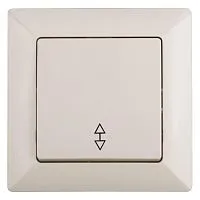 Переключатель 1-кл. СП Solo 4-103-02 10А 250В IP20 слон. кость Intro Б0053577