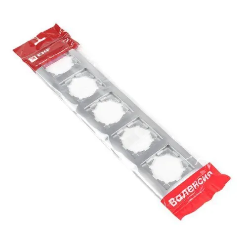 Рамка 5-м Валенсия сталь EKF EWM-G-305-30 фото 3